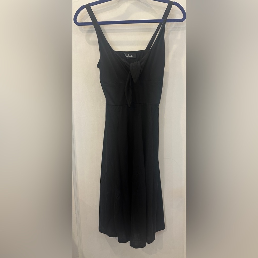 Lulu's Classic Black Strapless Dress